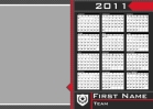 5x7 Individual Calendar