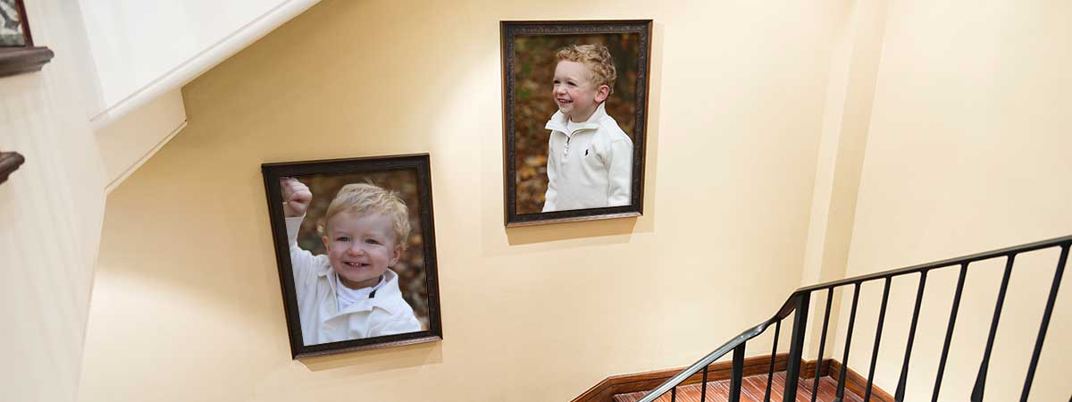 Full Color Photo Prints in Home Setting