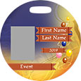 Full Color Round Bag Tag (Back)