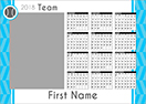 5x7 Individual Calendar