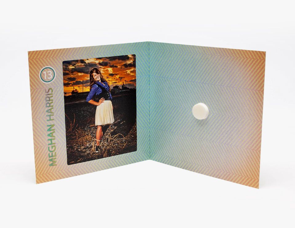 5x5 Single Fold CD/DVD Cover