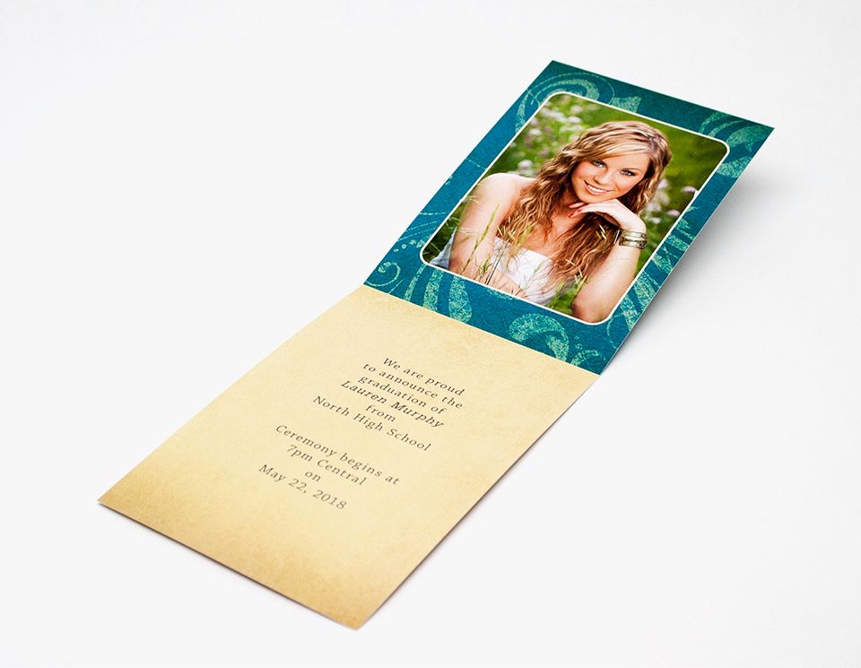 5x7 Single Fold Wide Format Greeting Card (12)