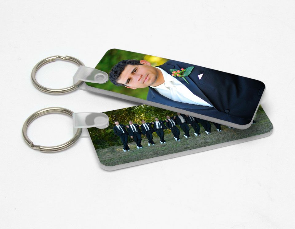 Key Chain Rectangle (Double Sided) - Main Image