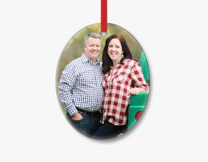 Acrylic Ornament - Oval