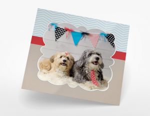 5x5 Photo Greeting Card