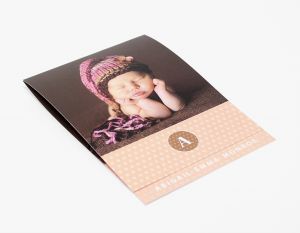 5x7 Single Fold Wide Format Reveal Greeting Card (12)