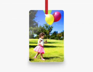 Metal Ornament - Rectangle (Vertical)