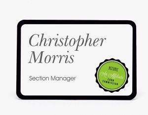 3x2 Name Badge (Rectangle)