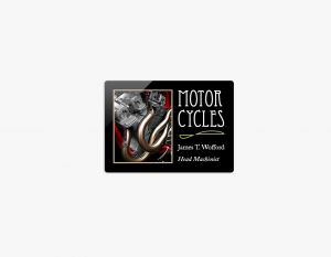Wallet Metal Print (Double Sided) (Horizontal)