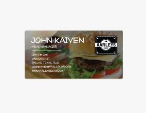 Business Cards - Metal (10)