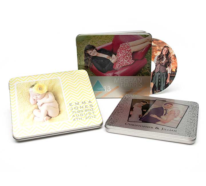 Full Color CD/DVD Tins