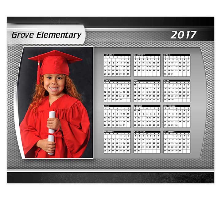 Full Color School 8x10 Calendar