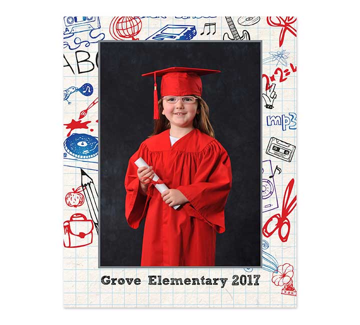 Full Color School 8x10 Graphic