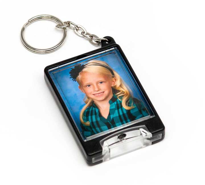 Full Color School Flashlight Key Chain