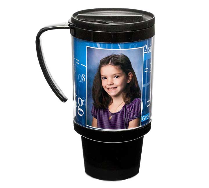 Full Color School Travel Mug