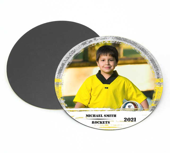 Full Color 3½” Circle Magnet