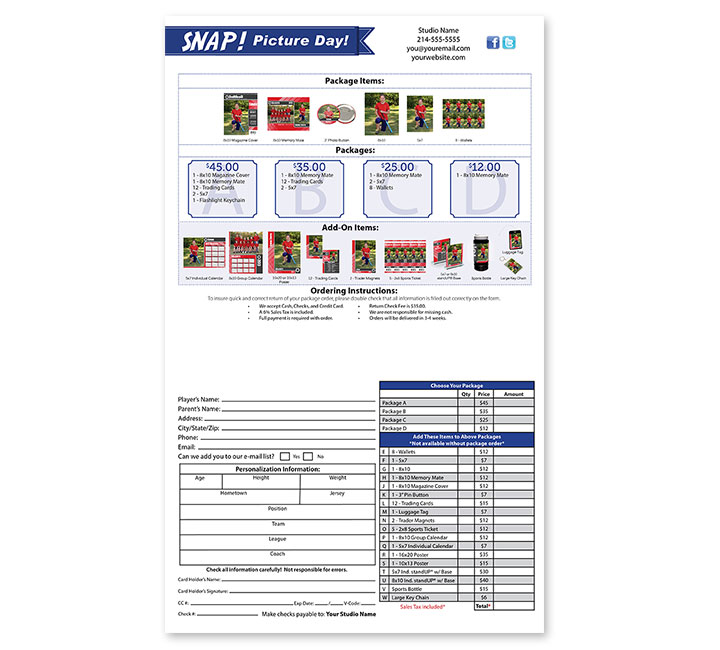 Full Color Moneybag Design Option B