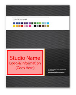 Full Color Studio Section of the Sports Guide