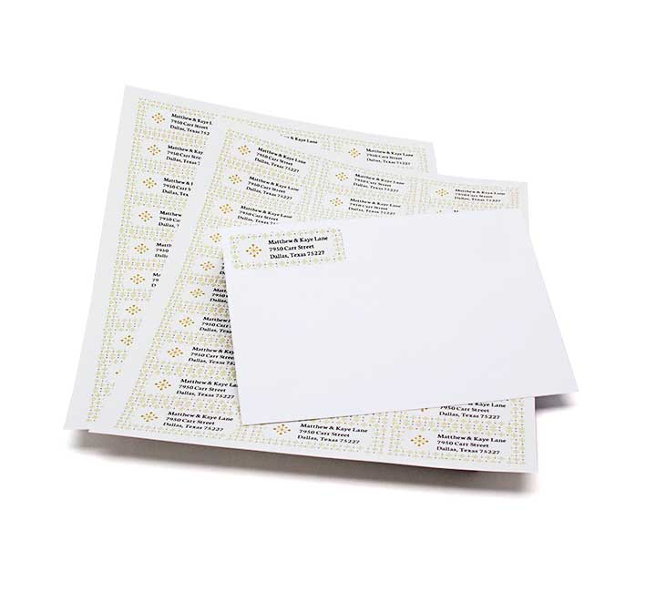 Full Color Return Address Labels