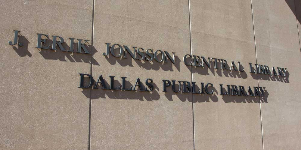 Dallas Public Library’s Historic Archives Display